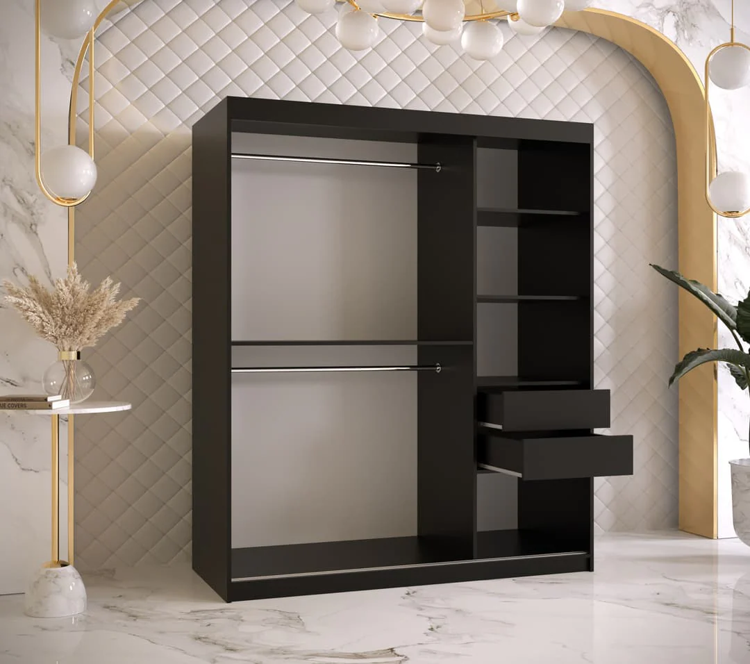 Ramiro I Sliding Door Wardrobe 150cm - Image 4