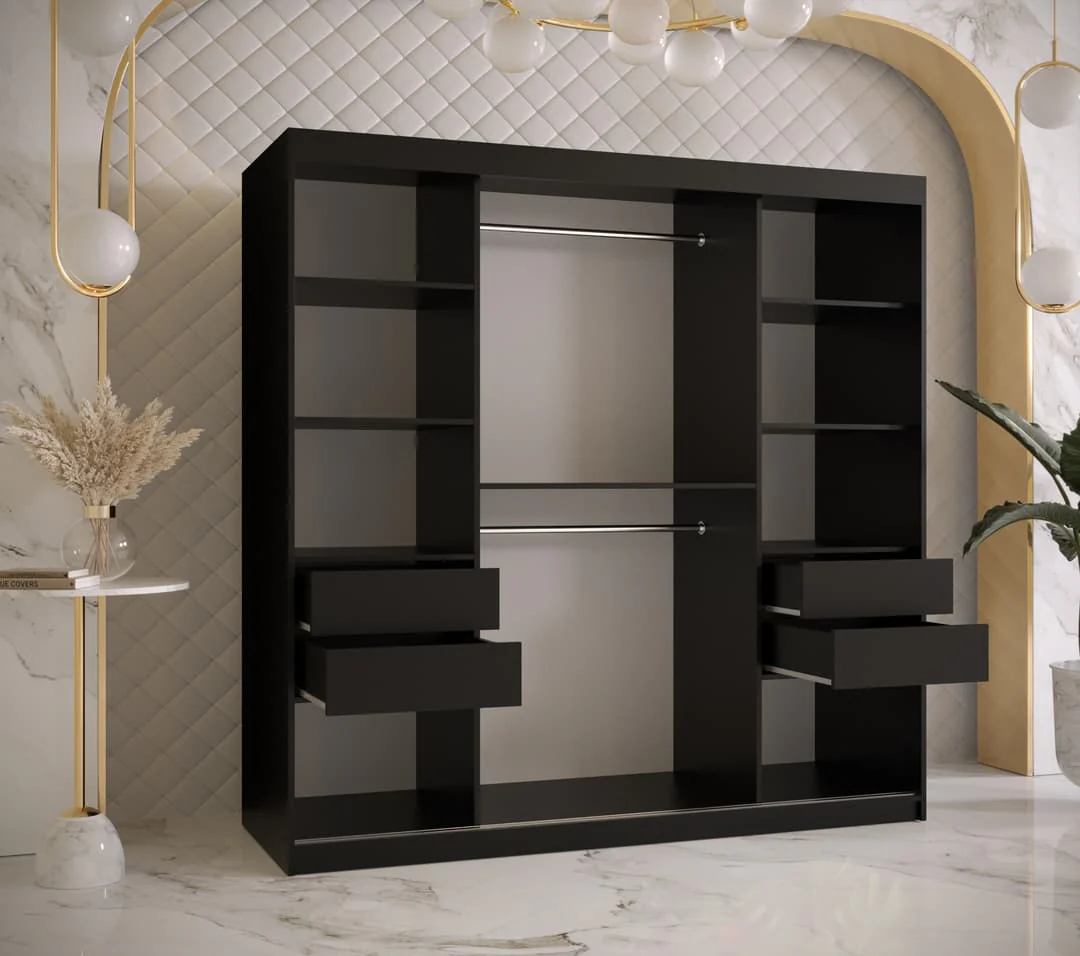Ramiro I Sliding Door Wardrobe 180cm - Image 4