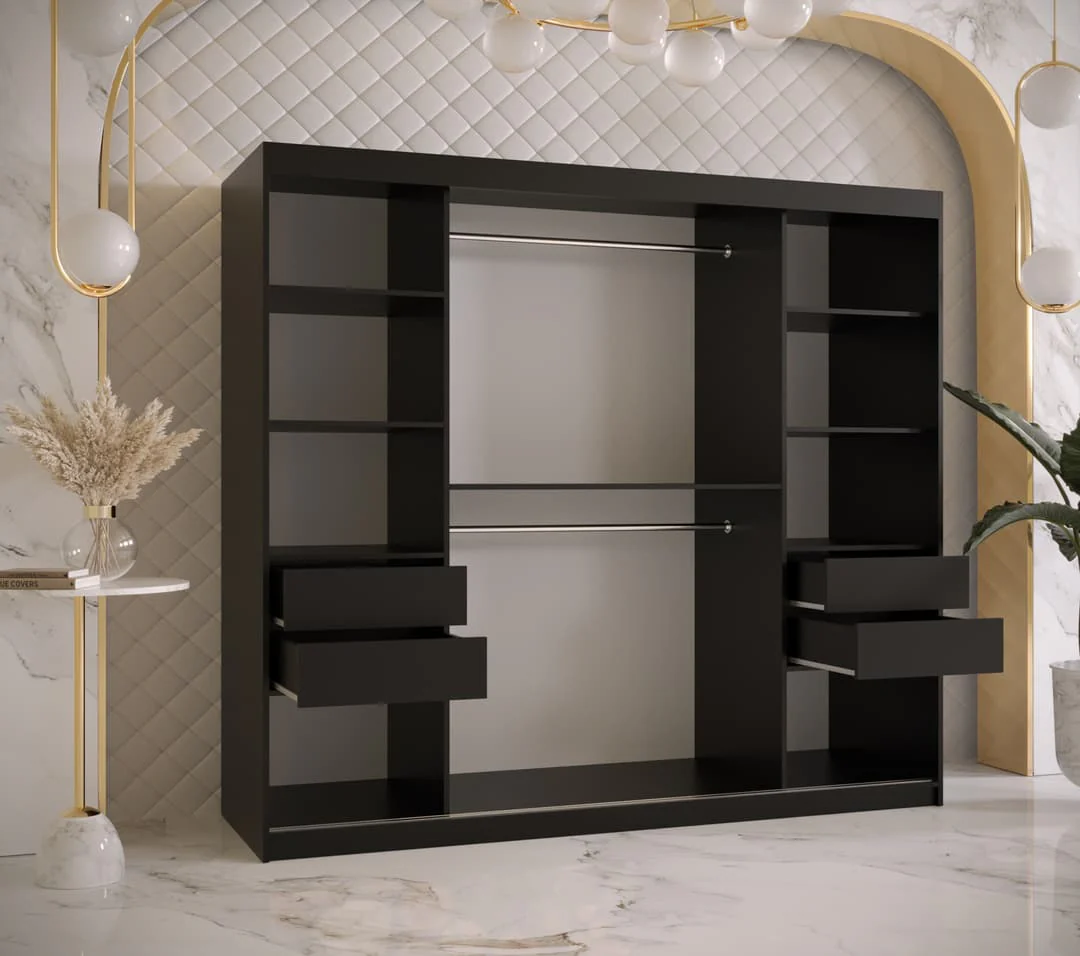 Ramiro I Sliding Door Wardrobe 200cm - Image 4