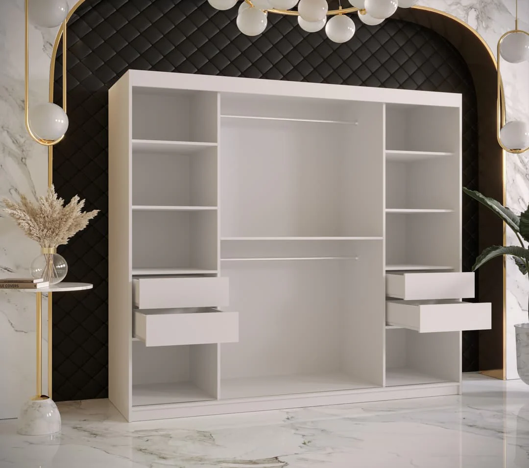 Ramiro I Sliding Door Wardrobe 200cm - Image 9