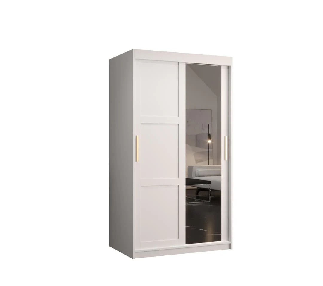 Ramiro II Sliding Door Wardrobe 100cm - Image 7