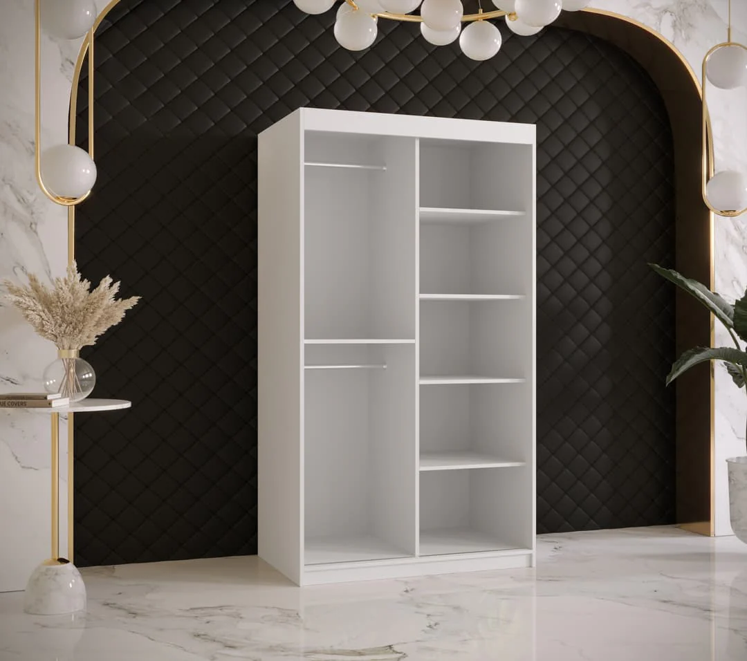 Ramiro II Sliding Door Wardrobe 100cm - Image 8