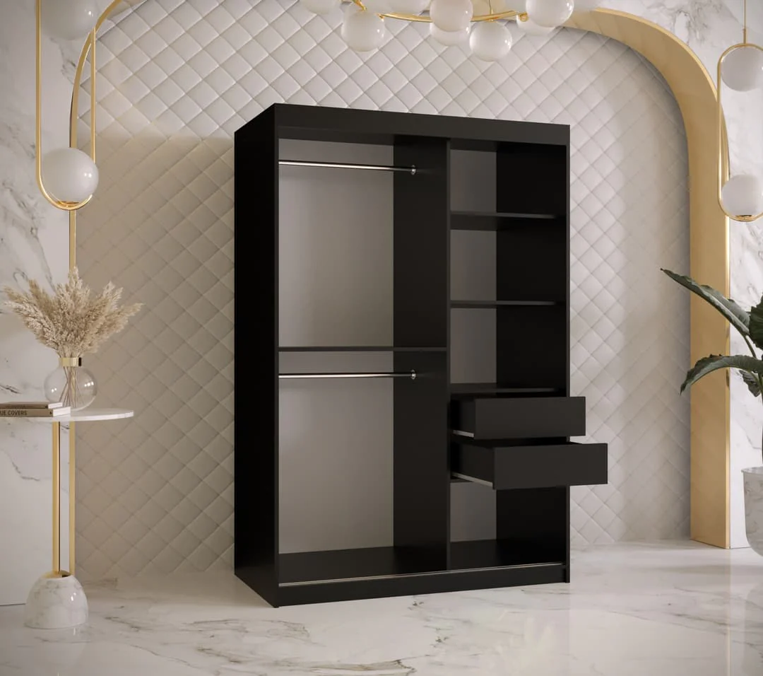 Ramiro II Sliding Door Wardrobe 120cm - Image 4