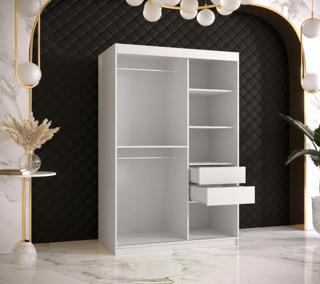 Ramiro II Sliding Door Wardrobe 120cm - Image 9
