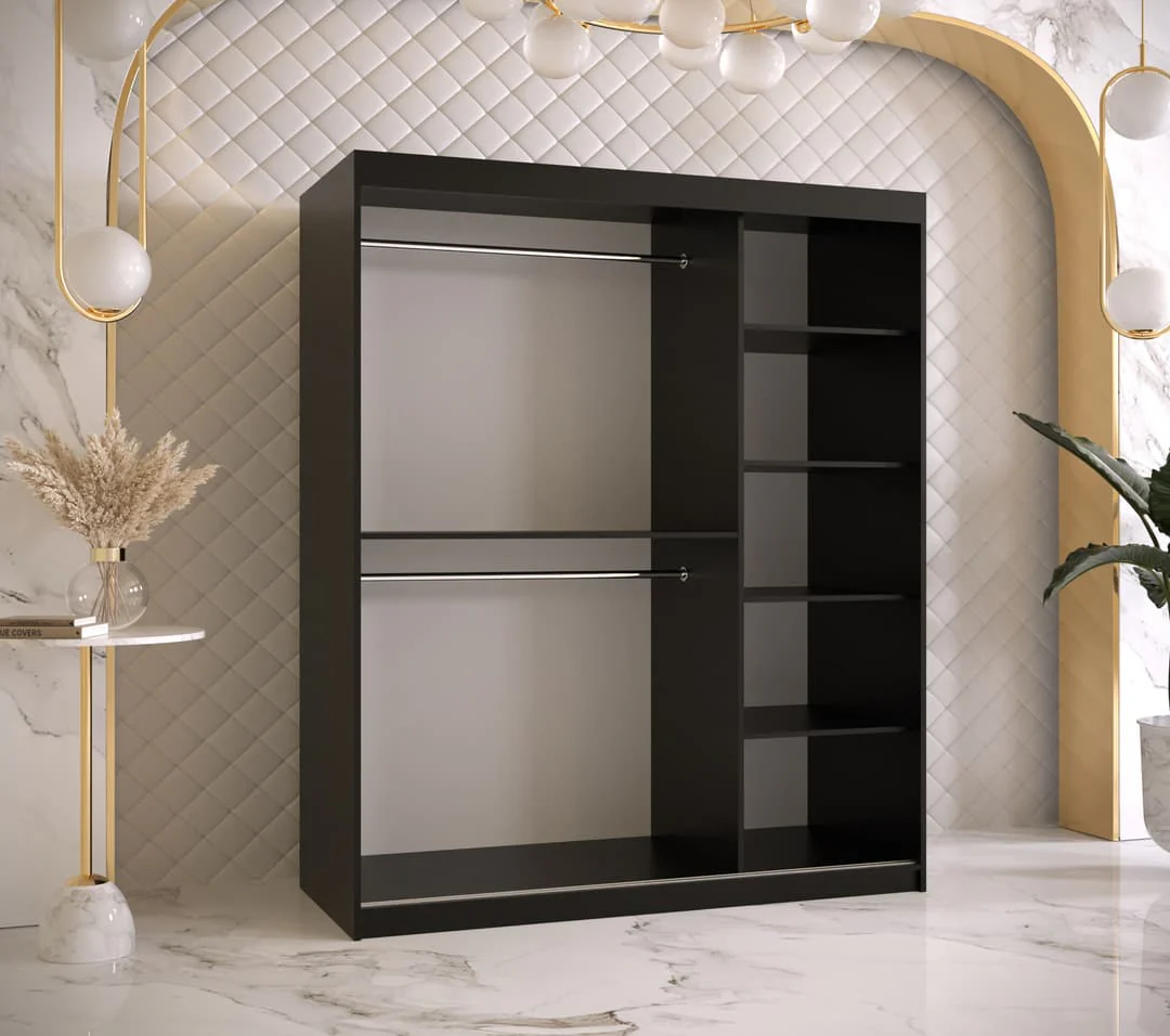 Ramiro II Sliding Door Wardrobe 150cm - Image 3