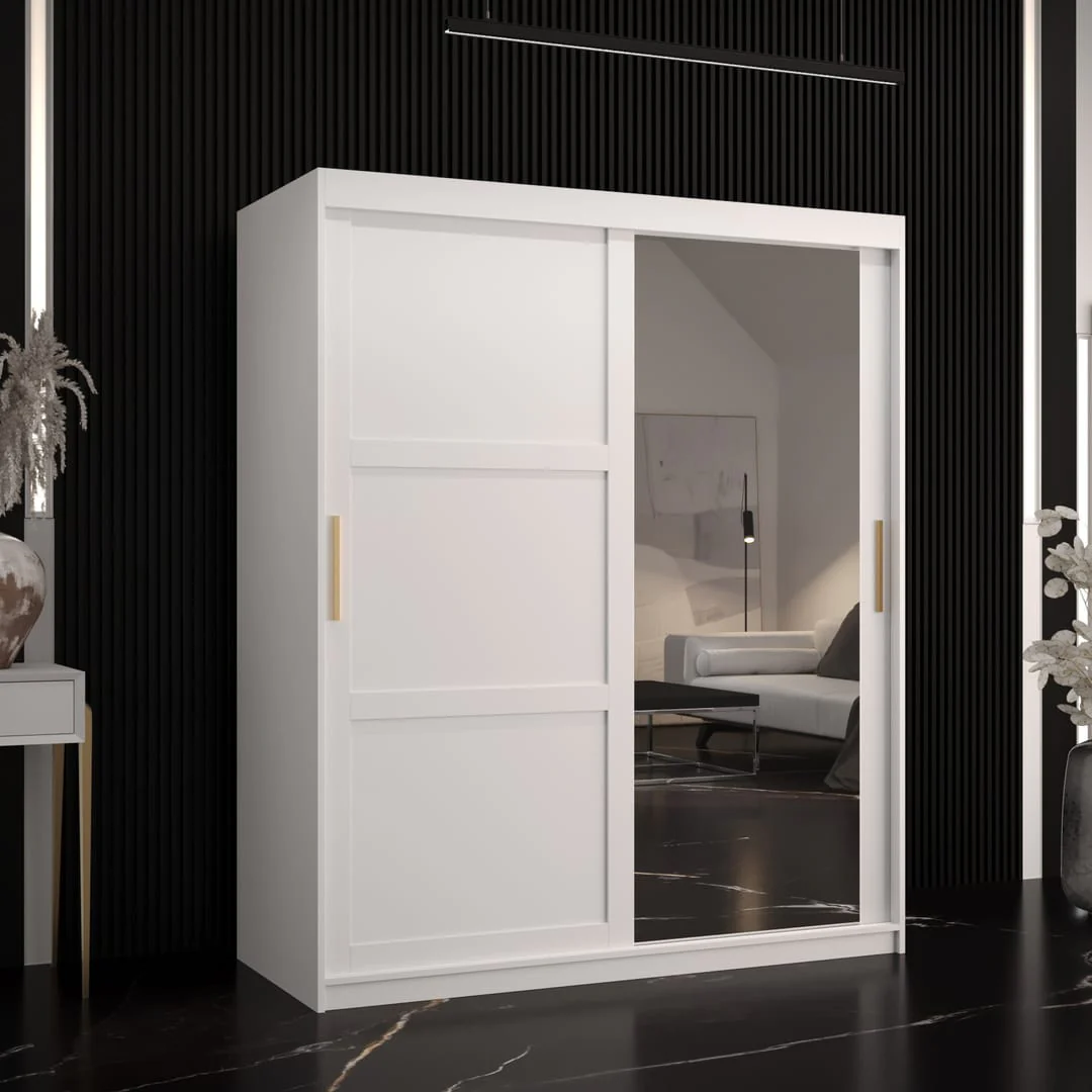 Ramiro II Sliding Door Wardrobe 150cm - Image 6