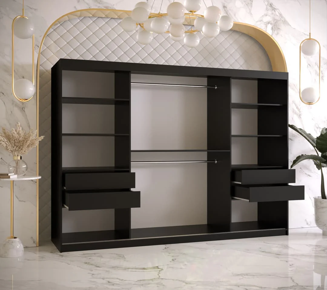 Ramiro II Sliding Door Wardrobe 250cm - Image 4