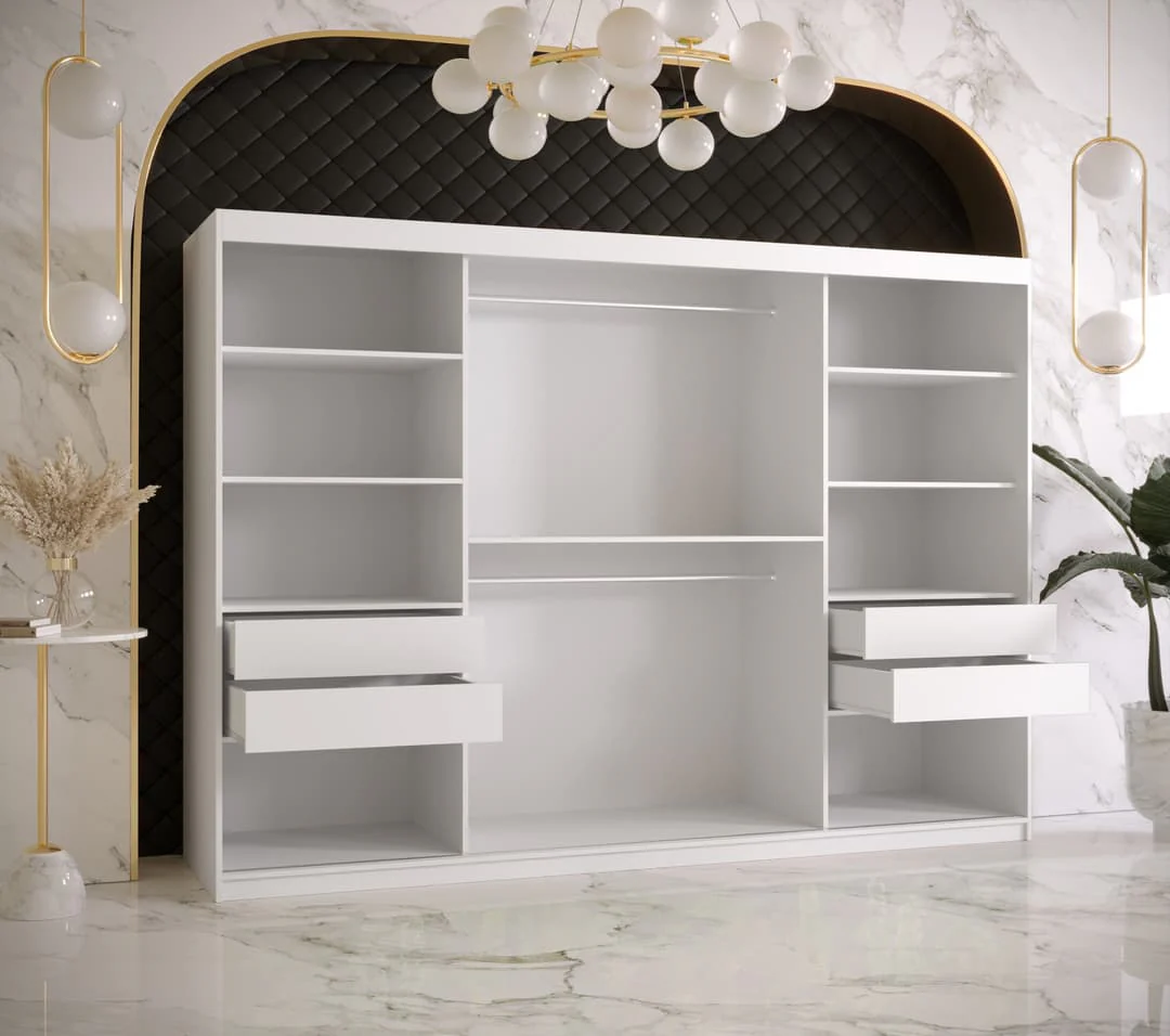 Ramiro II Sliding Door Wardrobe 250cm - Image 9