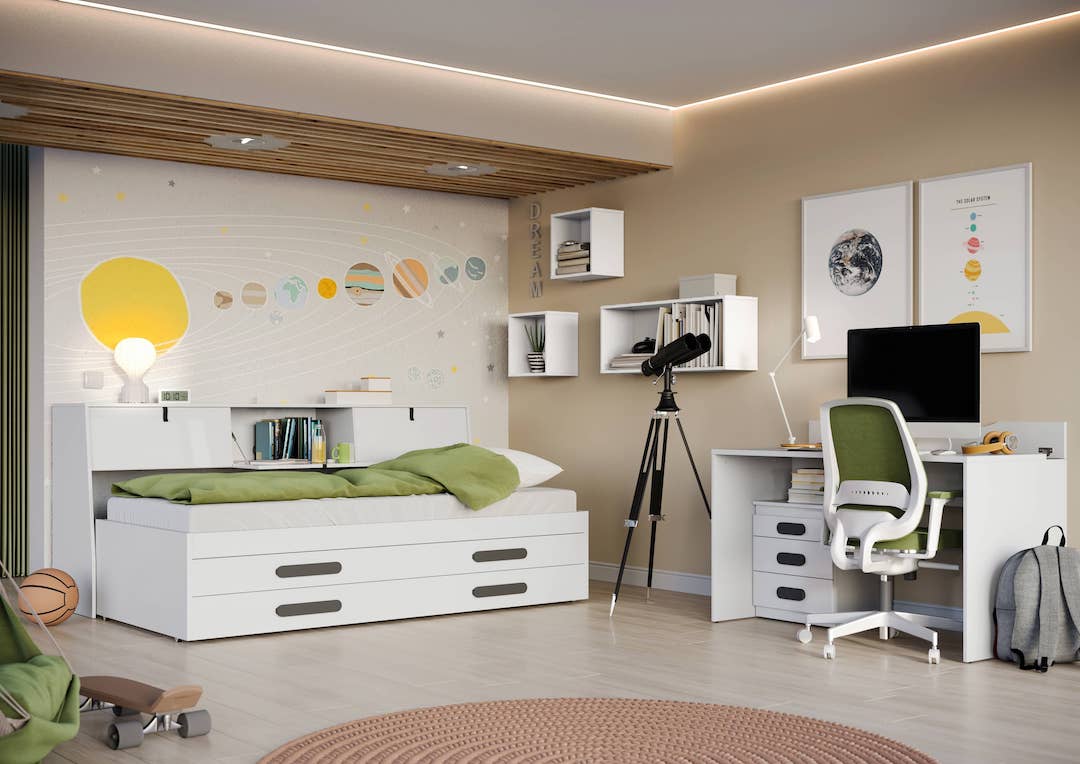 Replay RP-19 Under Bed Drawers with Trundle Bed - Image 3