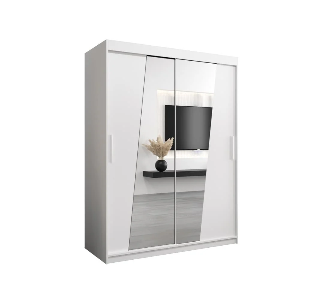 Rhomb Sliding Door Wardrobe 150cm - Image 6