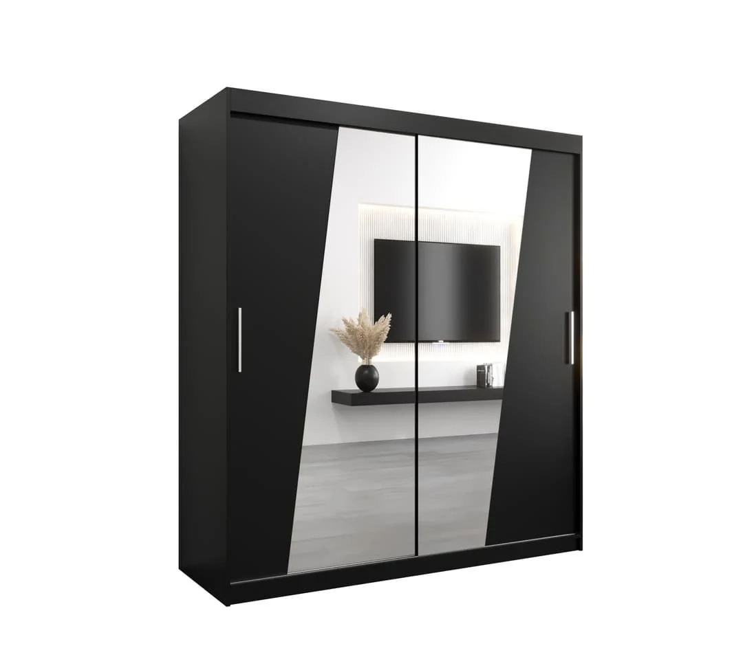 Rhomb Sliding Door Wardrobe 180cm - Image 10
