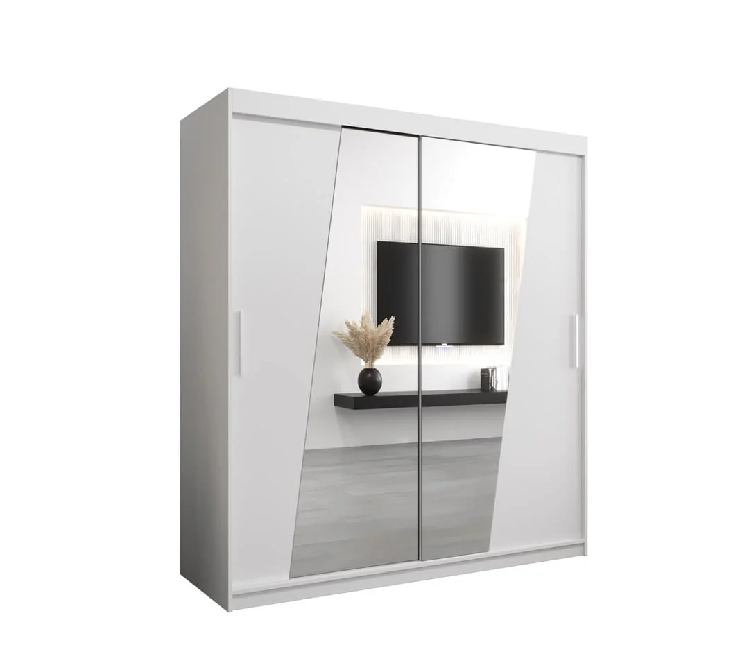 Rhomb Sliding Door Wardrobe 180cm - Image 2