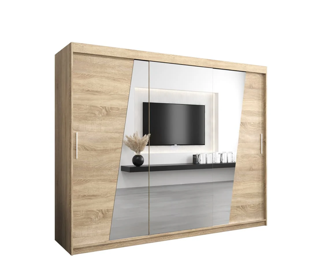 Rhomb Sliding Door Wardrobe 250cm - Image 14