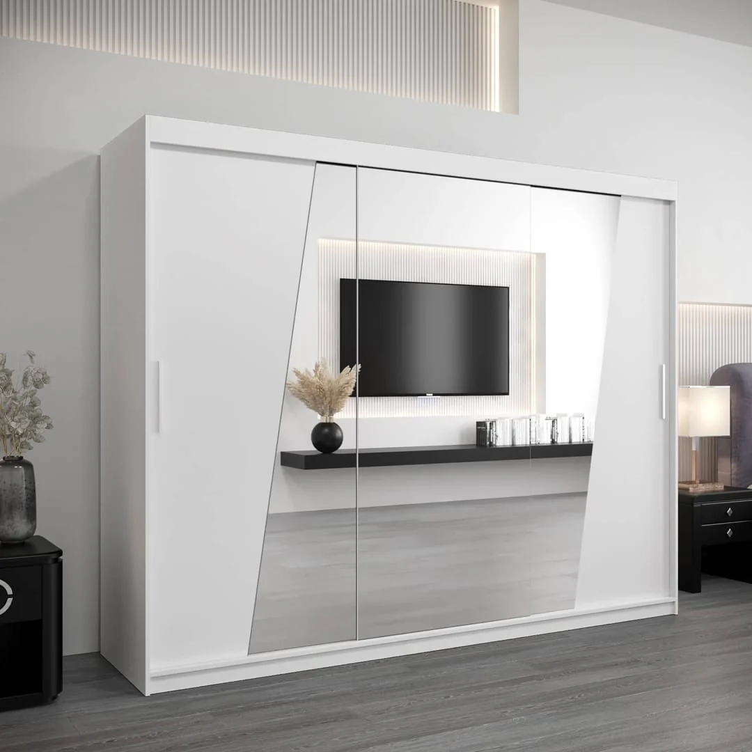Rhomb Sliding Door Wardrobe 250cm - Image 5