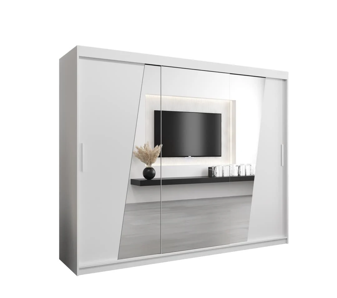 Rhomb Sliding Door Wardrobe 250cm - Image 6