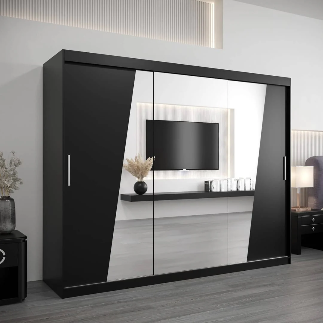 Rhomb Sliding Door Wardrobe 250cm - Image 9