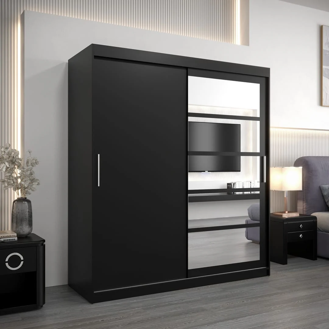 Roma I Sliding Door Wardrobe 180cm - Image 14