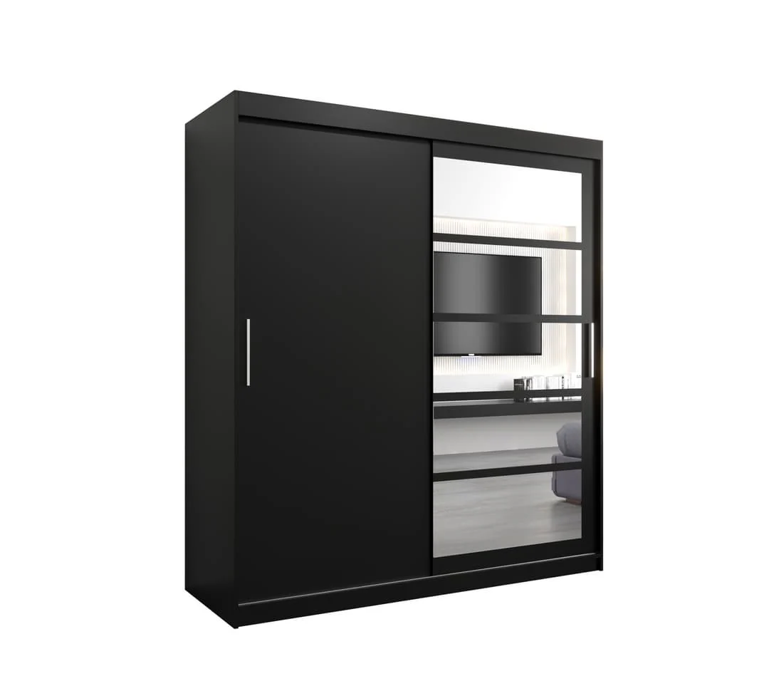 Roma I Sliding Door Wardrobe 180cm - Image 15