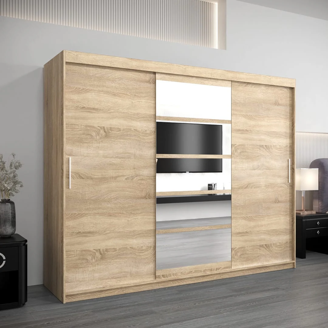Roma I Sliding Door Wardrobe 250cm - Image 13