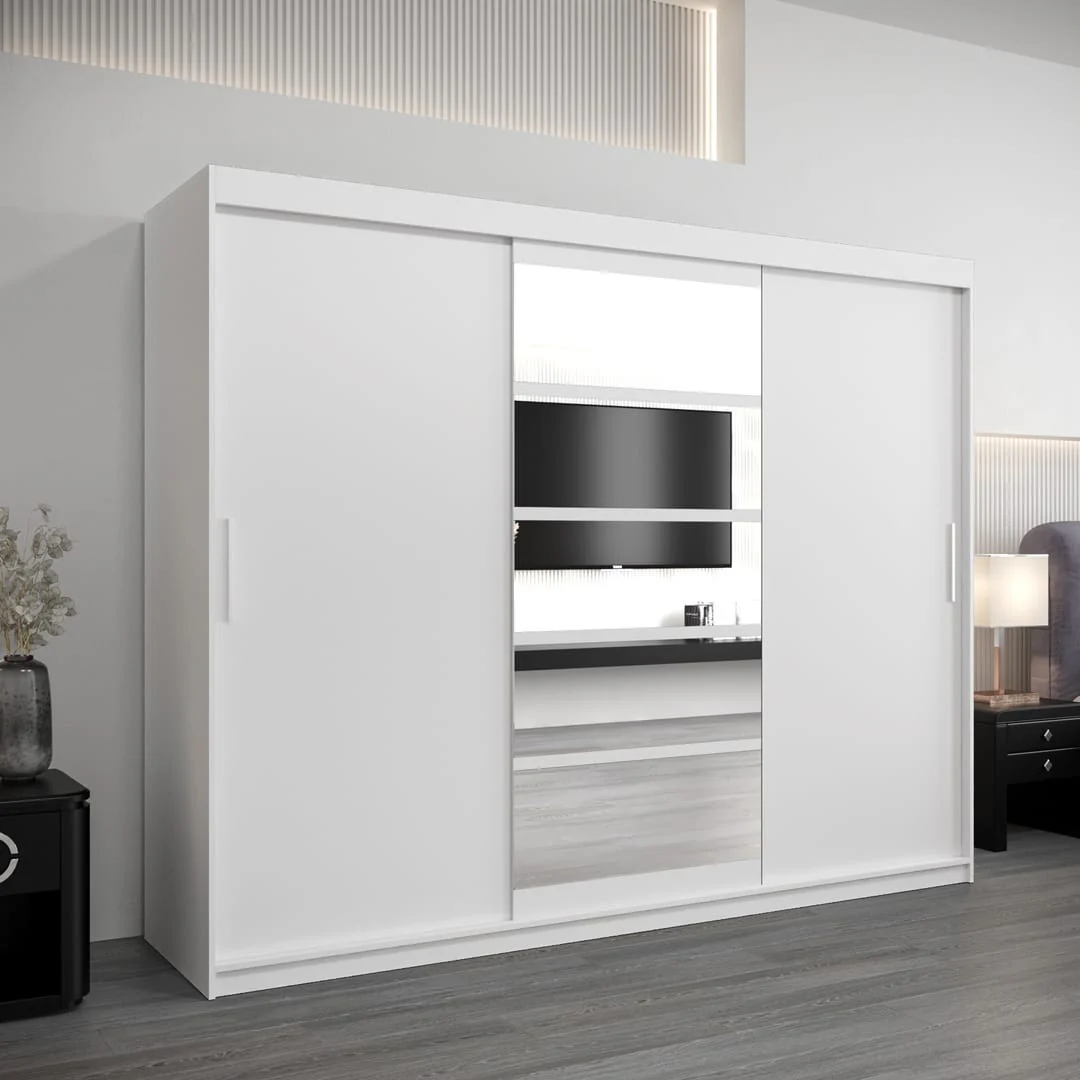 Roma I Sliding Door Wardrobe 250cm - Image 5