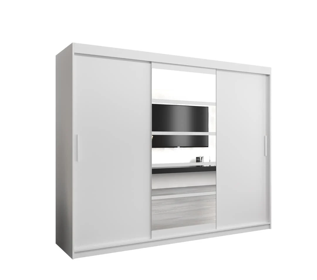 Roma I Sliding Door Wardrobe 250cm - Image 6