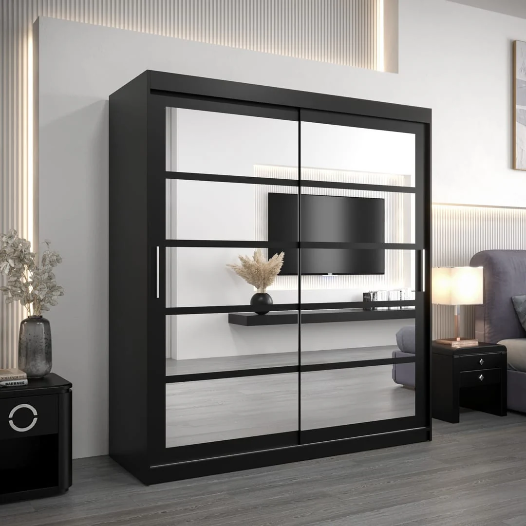 Roma II Sliding Door Wardrobe 180cm - Image 13