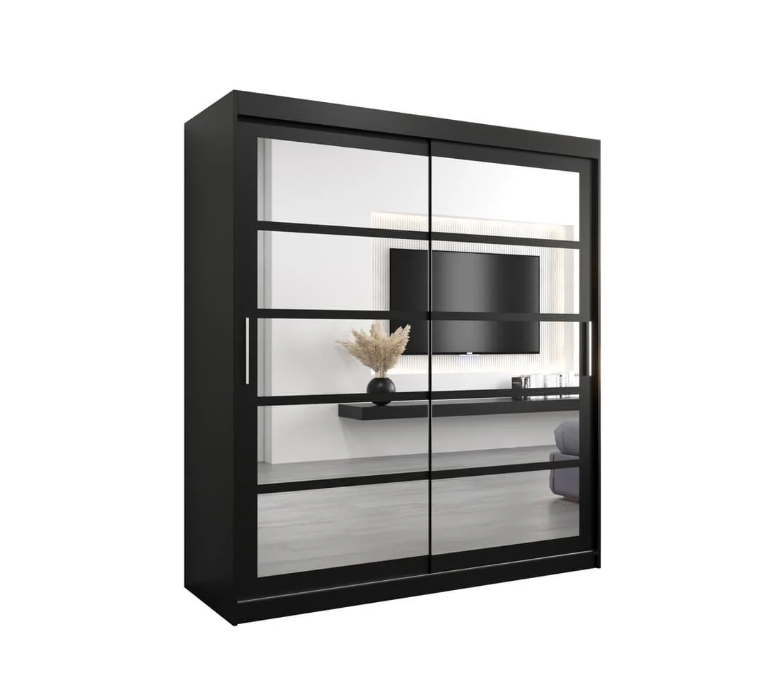 Roma II Sliding Door Wardrobe 180cm - Image 14