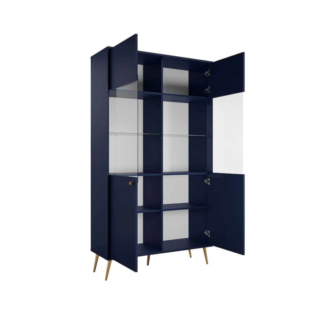 Rose Tall Display Cabinet 106cm - Image 2