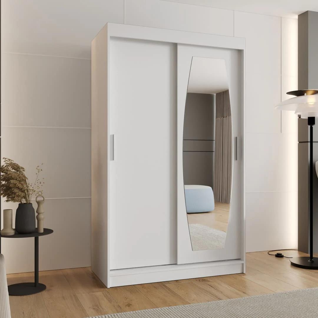 Rossa Sliding Door Wardrobe 120cm - Image 5