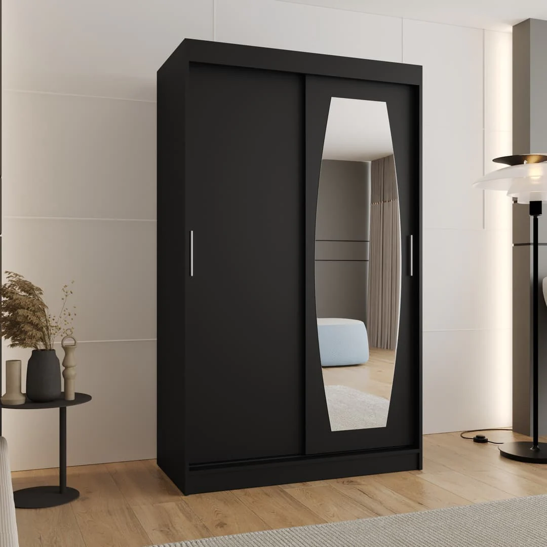 Rossa Sliding Door Wardrobe 120cm - Image 9