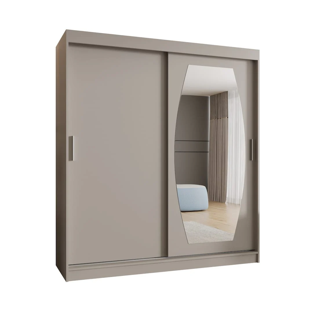 Rossa Sliding Door Wardrobe 180cm - Image 2