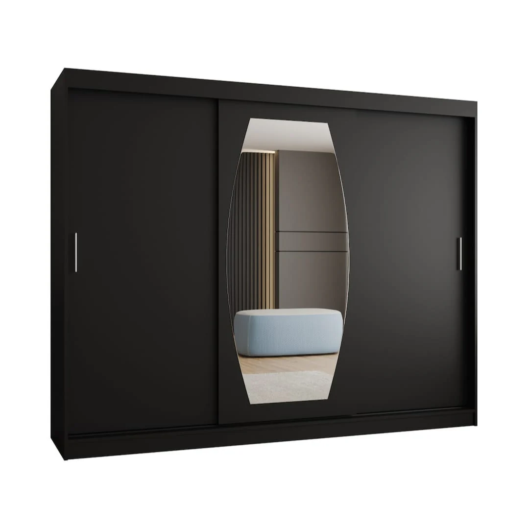 Rossa Sliding Door Wardrobe 250cm - Image 10
