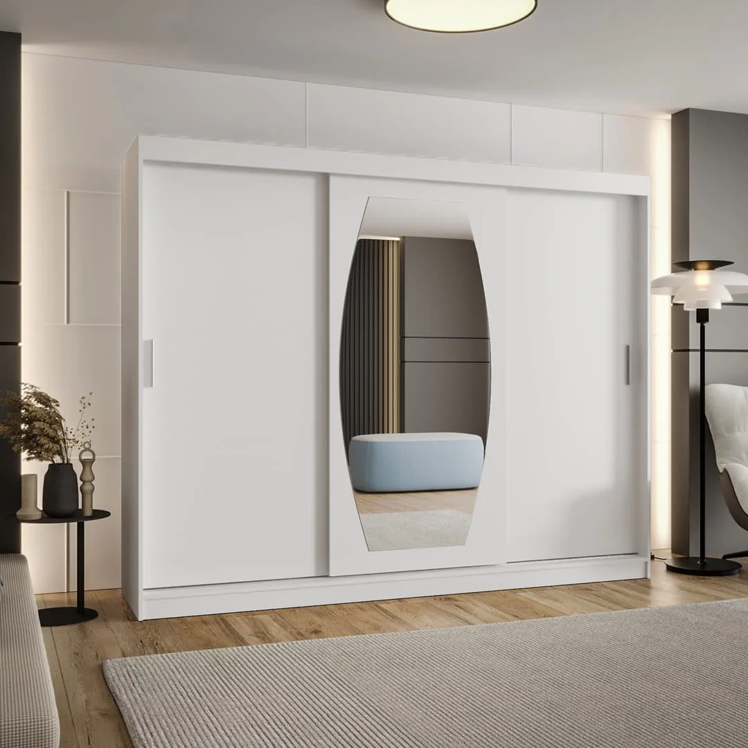 Rossa Sliding Door Wardrobe 250cm - Image 5