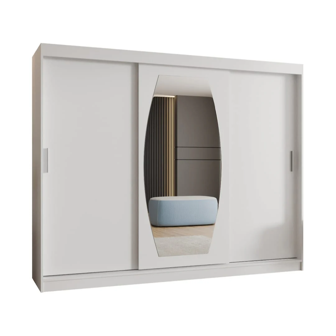 Rossa Sliding Door Wardrobe 250cm - Image 6