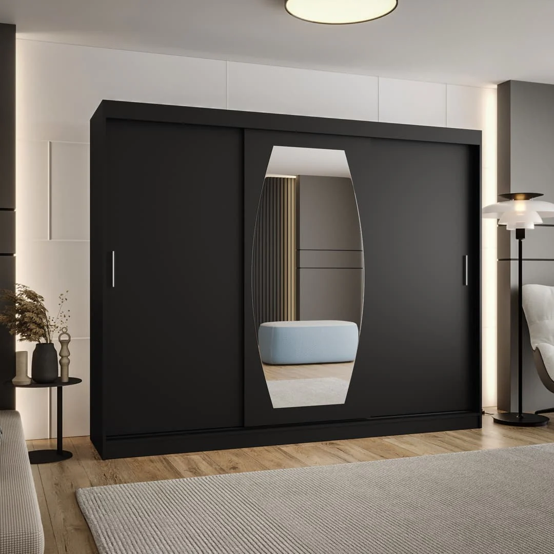 Rossa Sliding Door Wardrobe 250cm - Image 9