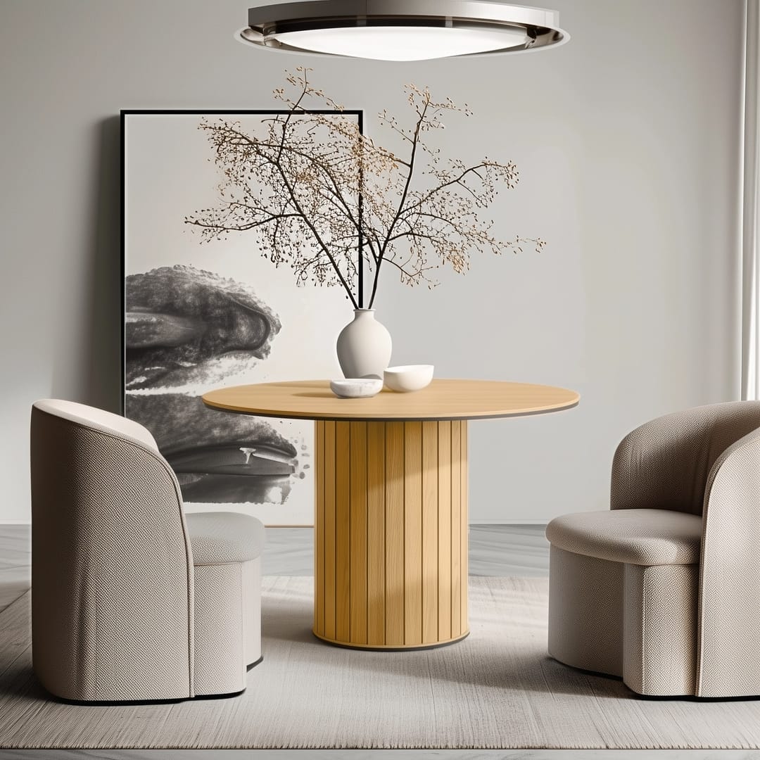 Rotto RT-09 Dining Table 120cm - Image 5