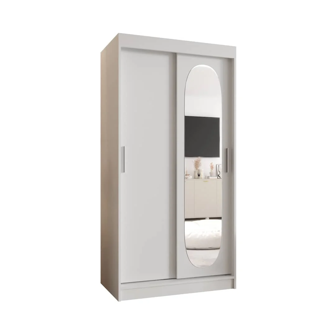 Royal Sliding Door Wardrobe 100cm - Image 2