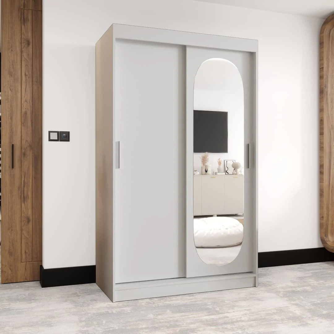 Royal Sliding Door Wardrobe 120cm - Image 5