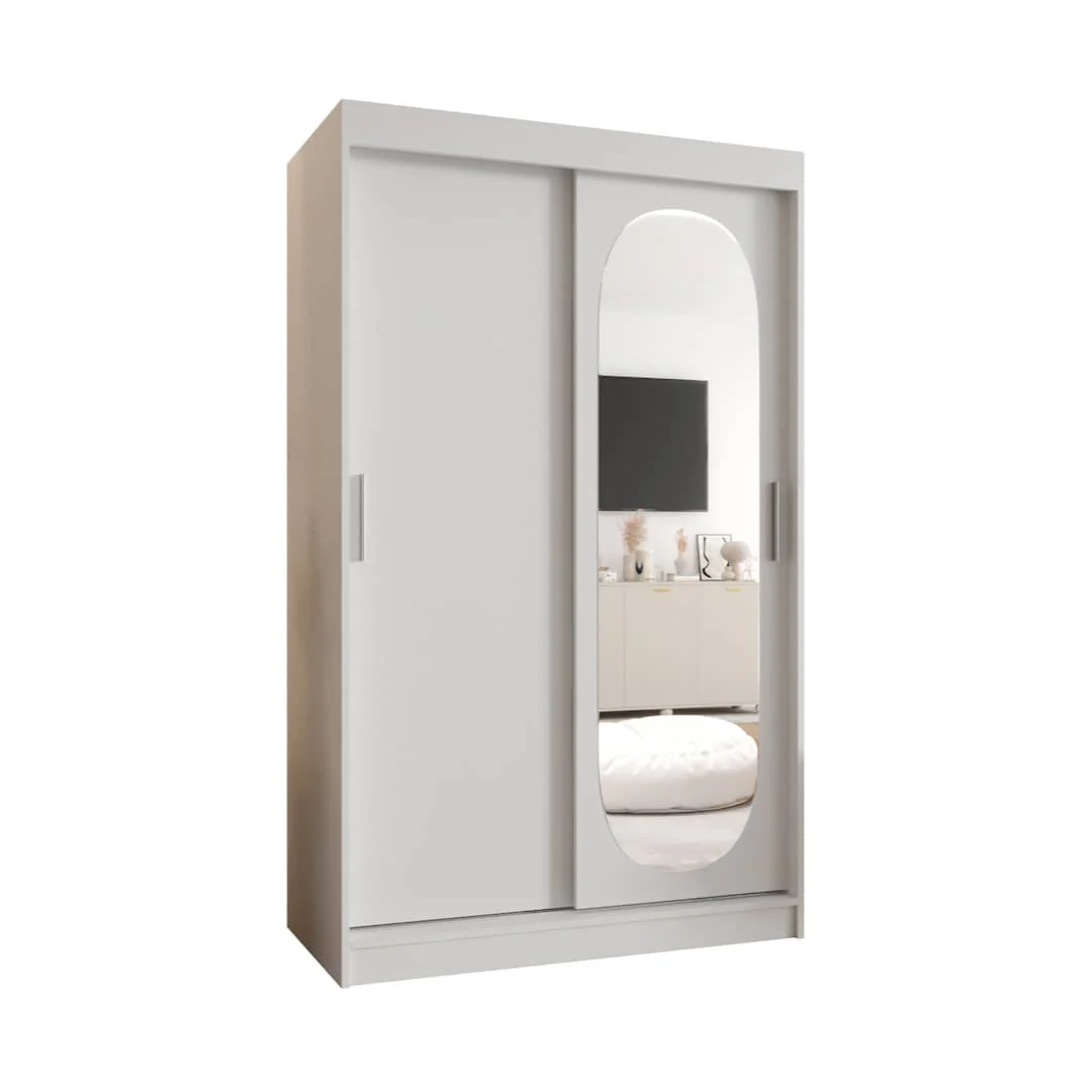 Royal Sliding Door Wardrobe 120cm - Image 6