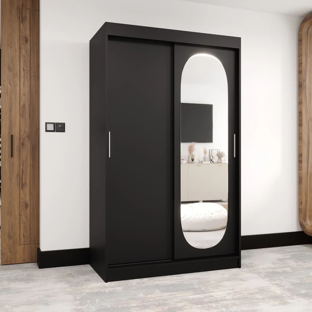 Royal Sliding Door Wardrobe 120cm - Image 9