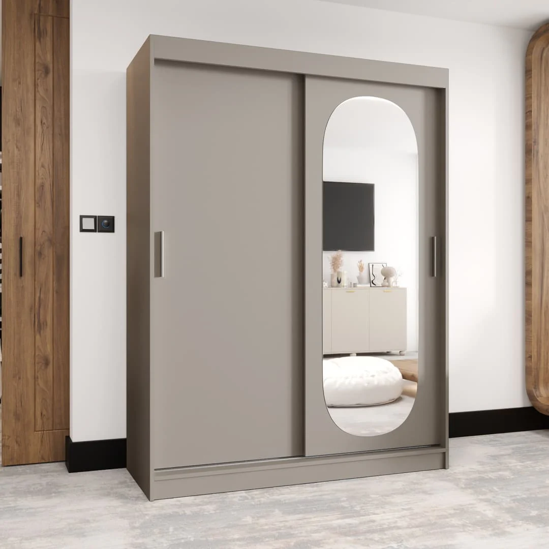 Royal Sliding Door Wardrobe 150cm - Image 13