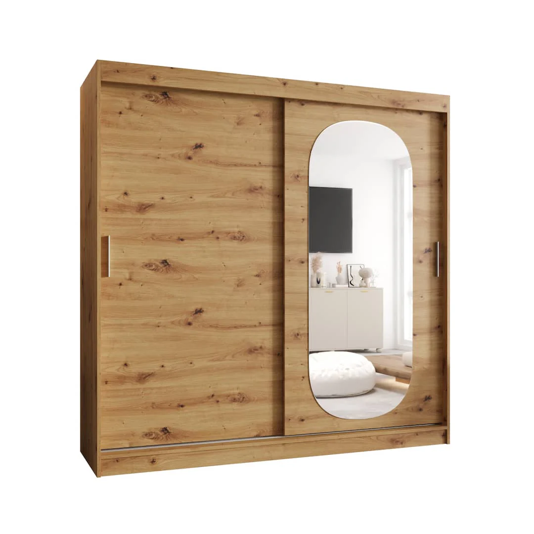Royal Sliding Door Wardrobe 200cm - Image 14