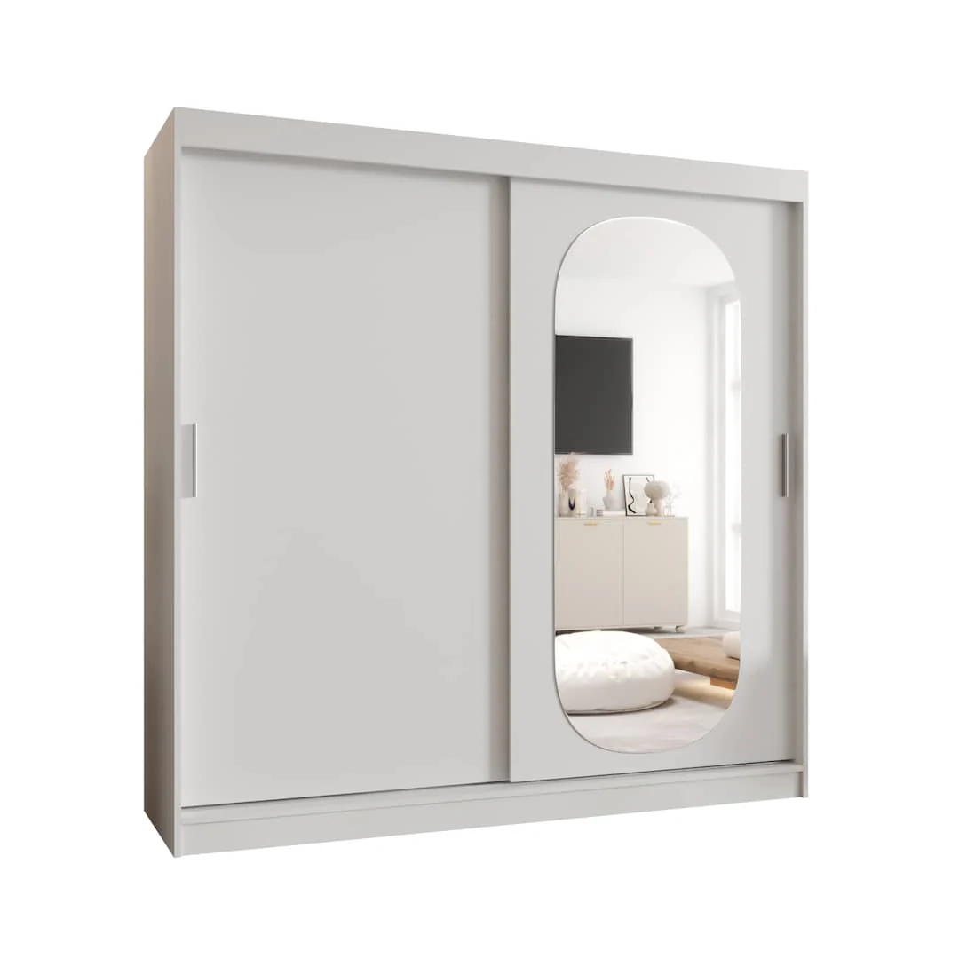 Royal Sliding Door Wardrobe 200cm - Image 2