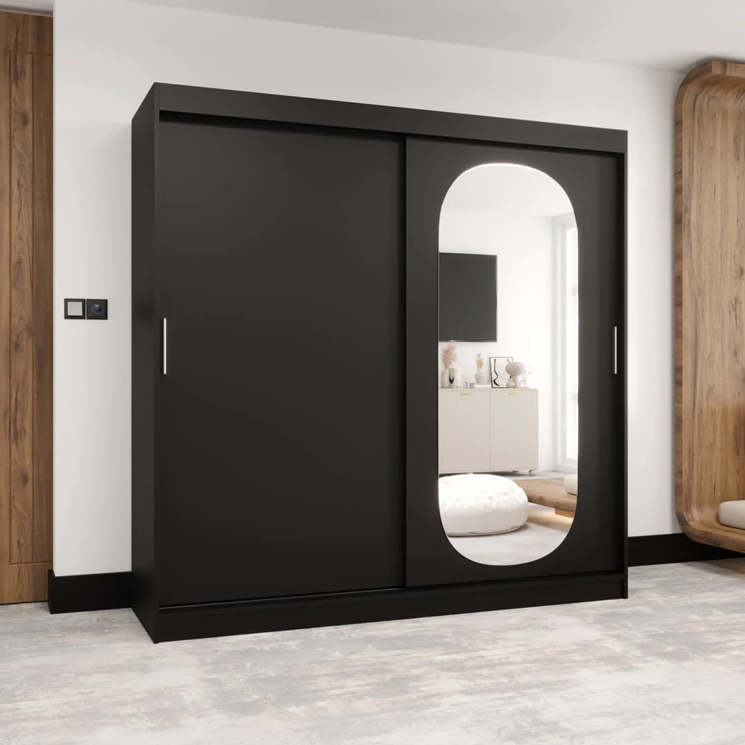 Royal Sliding Door Wardrobe 200cm - Image 5