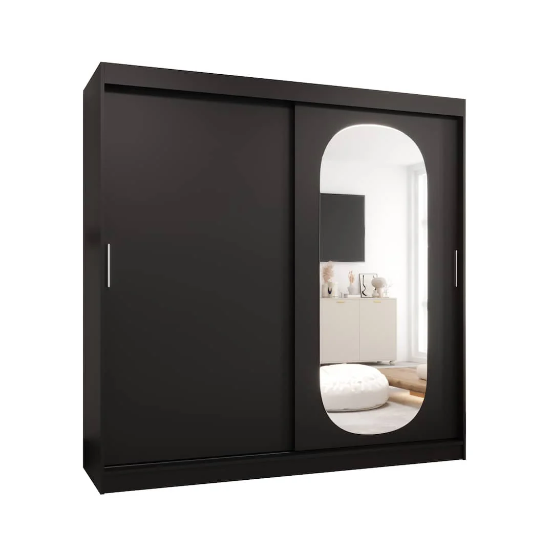 Royal Sliding Door Wardrobe 200cm - Image 6