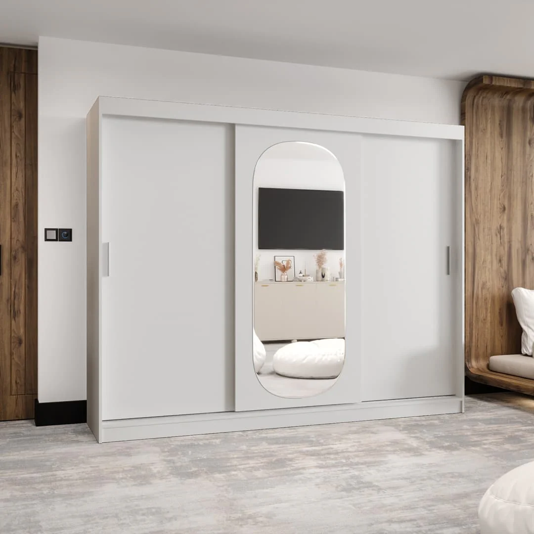 Royal Sliding Door Wardrobe 250cm - Image 5