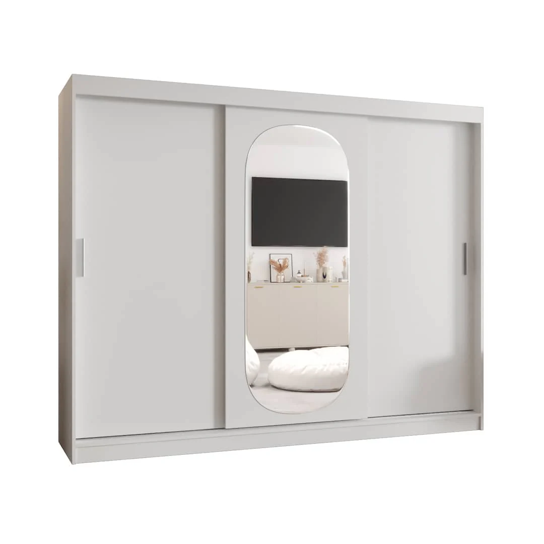 Royal Sliding Door Wardrobe 250cm - Image 6