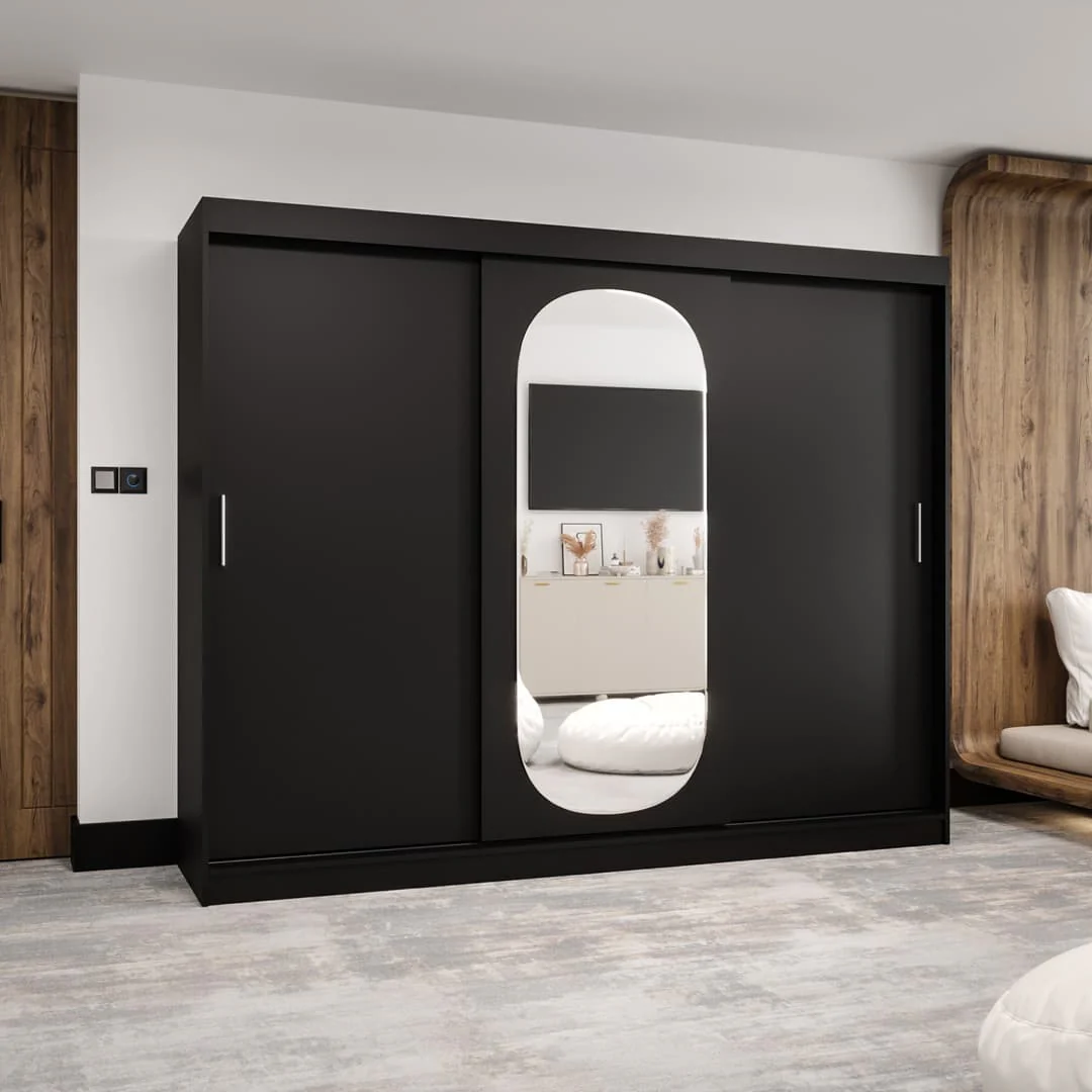 Royal Sliding Door Wardrobe 250cm - Image 9