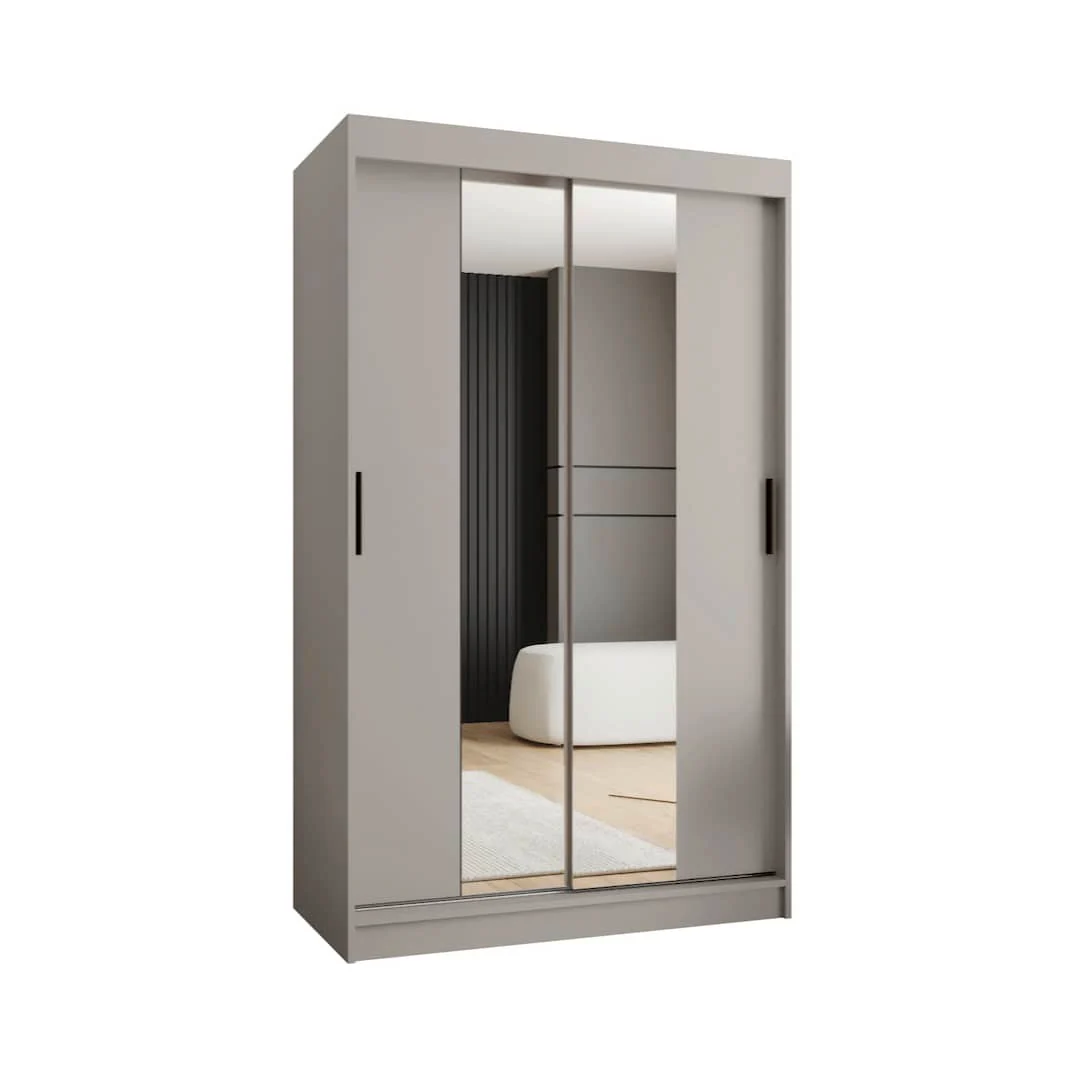 Rubino T1 Sliding Door Wardrobe 120cm - Image 8