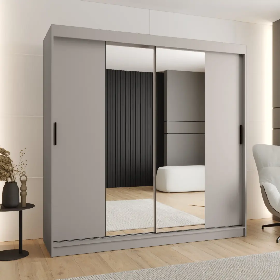 Rubino T1 Sliding Door Wardrobe 200cm - Image 5